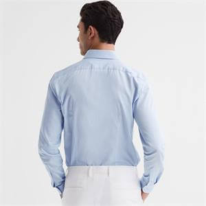 REISS REMOTE Bengal Striped Cotton Slim Fit Shirt